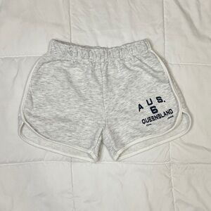 Kids Heather Gray Zara Sweat Shorts